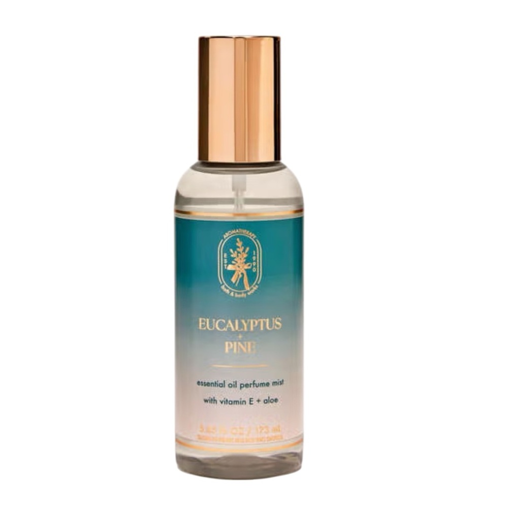 EUCALYPTUS + PINE essential oil mist with Vitamin E + aloe
